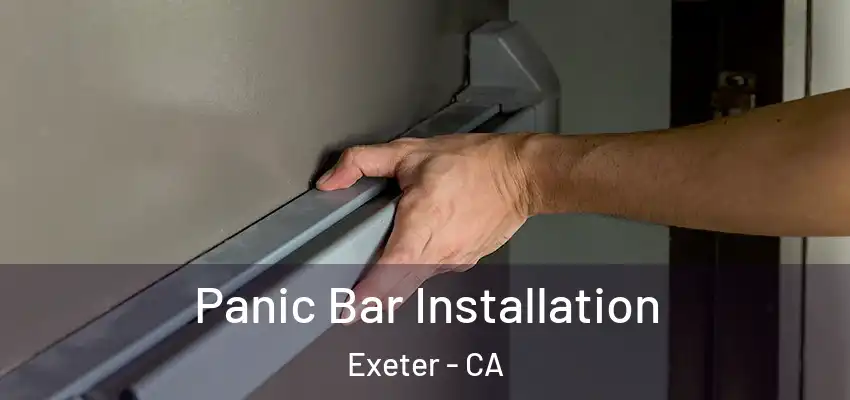  Panic Bar Installation Exeter - CA